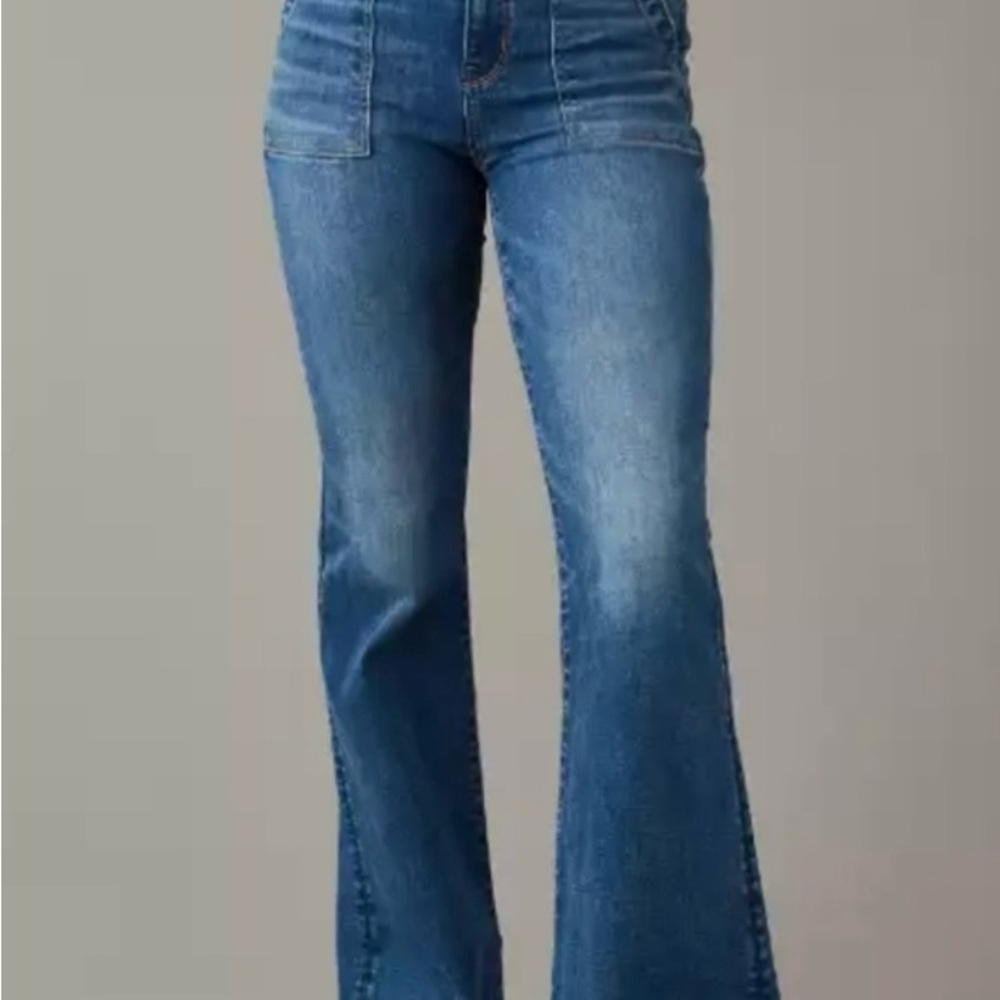 American Eagle Outfitters high rise Flare Jeans 10S